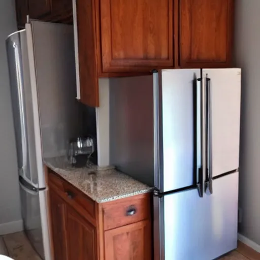 Image similar to refrigerator with wings