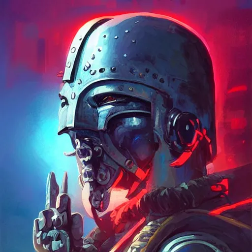 Image similar to cyberpunk viking helmet mask warrior goddess robot ninja fantasy, art gta 5 cover, official fanart behance hd artstation by jesper ejsing, by rhads, makoto shinkai and lois van baarle, ilya kuvshinov, ossdraws