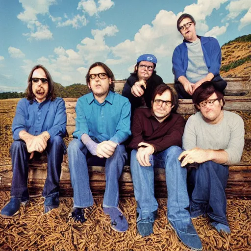 Prompt: Blue Album Weezer