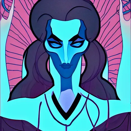 Prompt: Hades by Lore Olympus