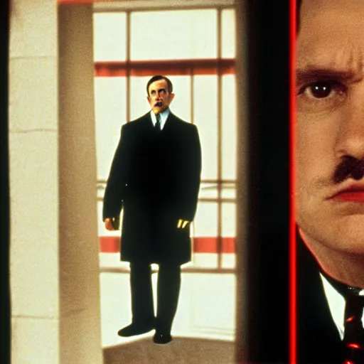 Image similar to Adolf Hitler in American Psycho (1999)