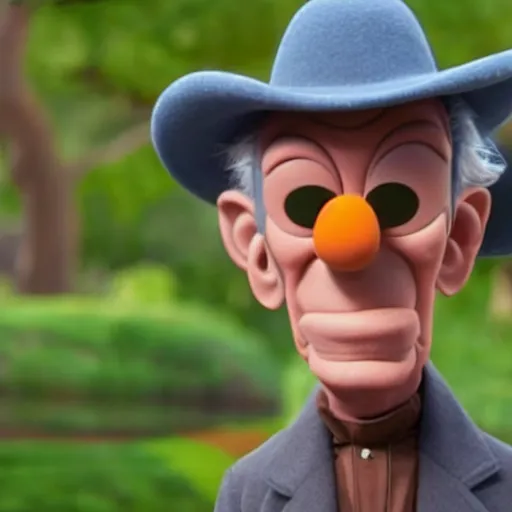 Image similar to Ian McKellen as Perry the Platypus, 4k, UHD