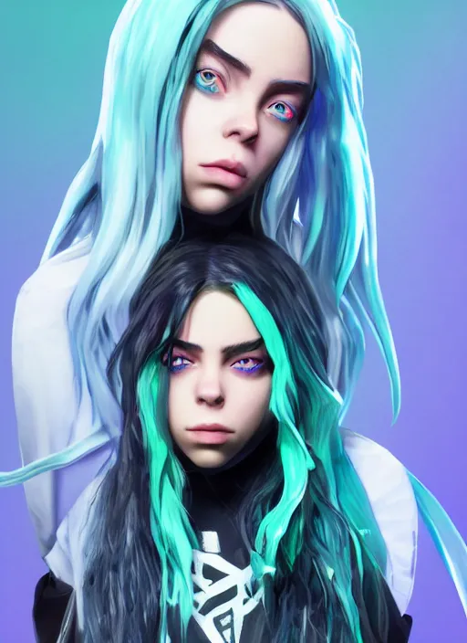 Prompt: Billie Eilish as a fortnite video game character, unreal engine render, 4k !dream Madison Beer as a video game character, digital art, unreal engine, unreal engine render, blender render, render, 4k, coherent