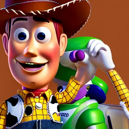 Prompt: a photo of woody from toy story as a real life person, 4k, high detail, high-resolution photograph, professional photography, ultra-detail