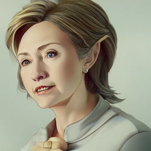 Prompt: ultra realistic illustration, hillary clinton as young anime, intricate, elegant, highly detailed, digital painting, artstation, concept art, smooth, sharp focus, illustration, art by artgerm and greg rutkowski and alphonse mucha