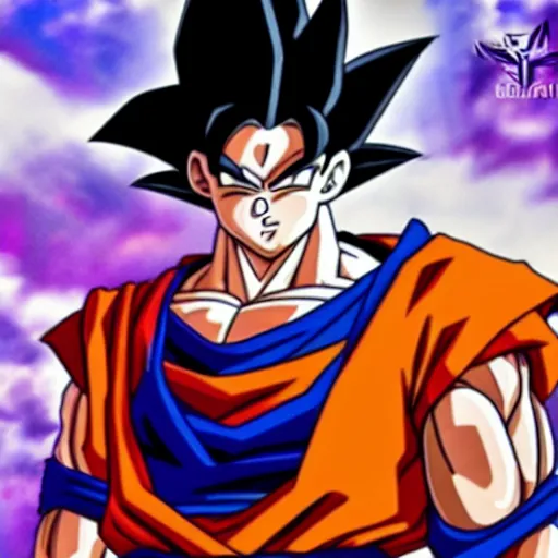 Image similar to goku is gigachad, realistic render, unreal engine 5