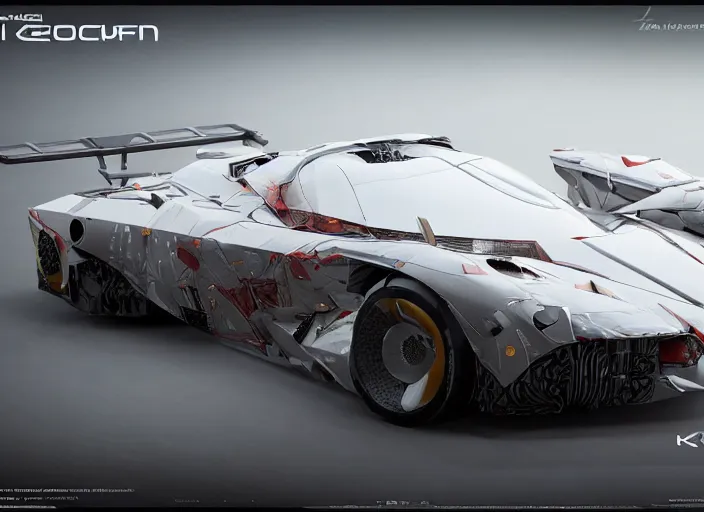 Prompt: a photorealistic kama - 1 concept car, sharp focus, ultra realistic, ultra high pixel detail, cinematic, intricate, cinematic light, concept art, illustration, art station, unreal engine 8 k
