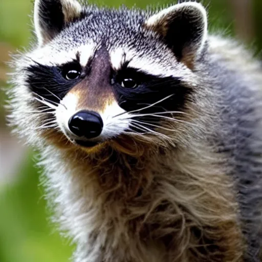 Image similar to a mech that looks like a raccoon