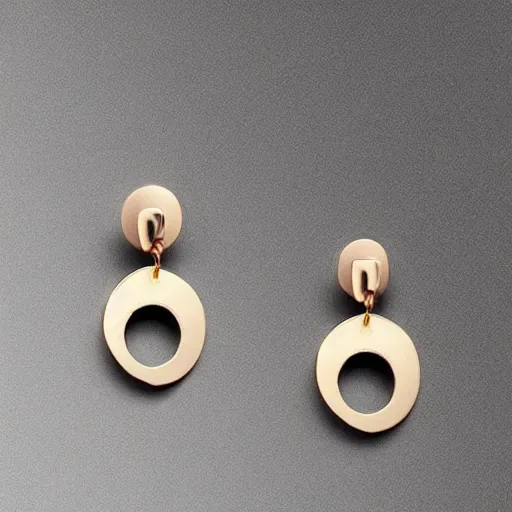 Prompt: “minimalistic earring design”