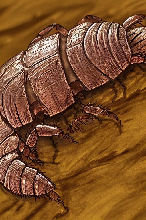 Image similar to woodlouse, highly detailed, digital art, sharp focus, trending on art station, illustration