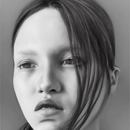 Image similar to a two people's face blending together!!!!!!, photorealistic art style, charcoal drawing by richard mortensen, matte drawing, hyper realism, zbrush, mannerism