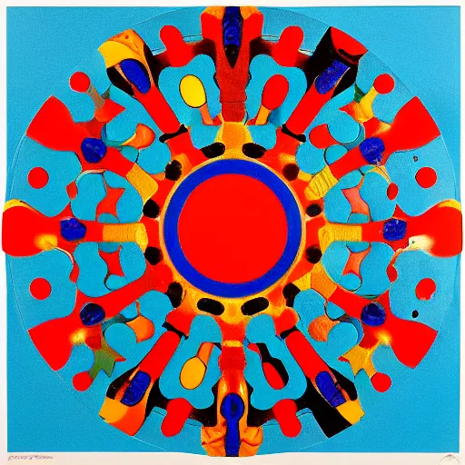 Image similar to fake damien hirst art