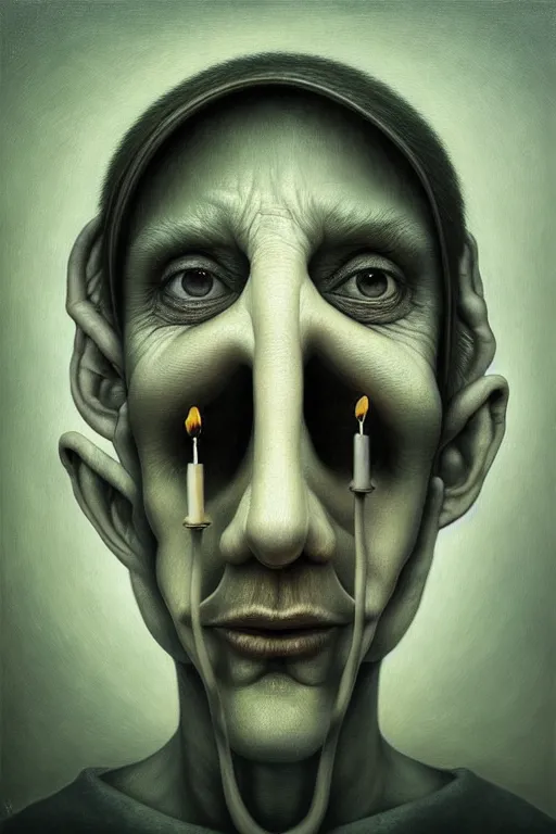 Image similar to dreams light up my life, music inspires my soul. by anton semenov, hyperrealistic photorealism acrylic on canvas