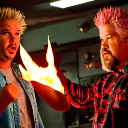 Image similar to Guy Fieri in Stranger Things