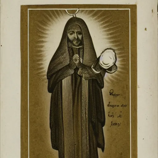 Image similar to a bee who is religious and dressed as a priest