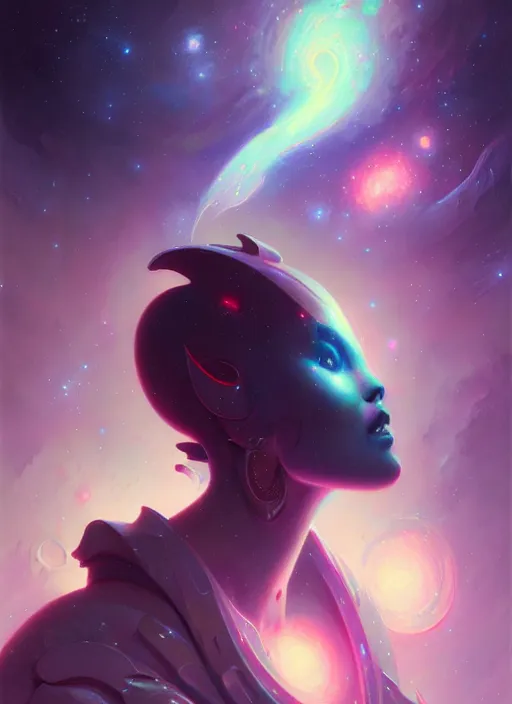Image similar to { isces!!!! highly detailed, high contrast, light reflection, trippy, nebula, trending on art station by artgem, by peter mohrbacher, by wlop, by ruan jia