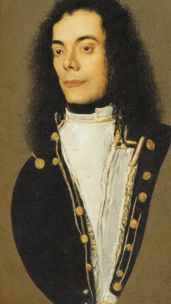 Prompt: portrait of the michel jackson