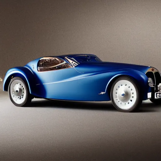 Image similar to a 2 0 2 5 bugatti type 5 7 sc atlantic concept, studio lighting