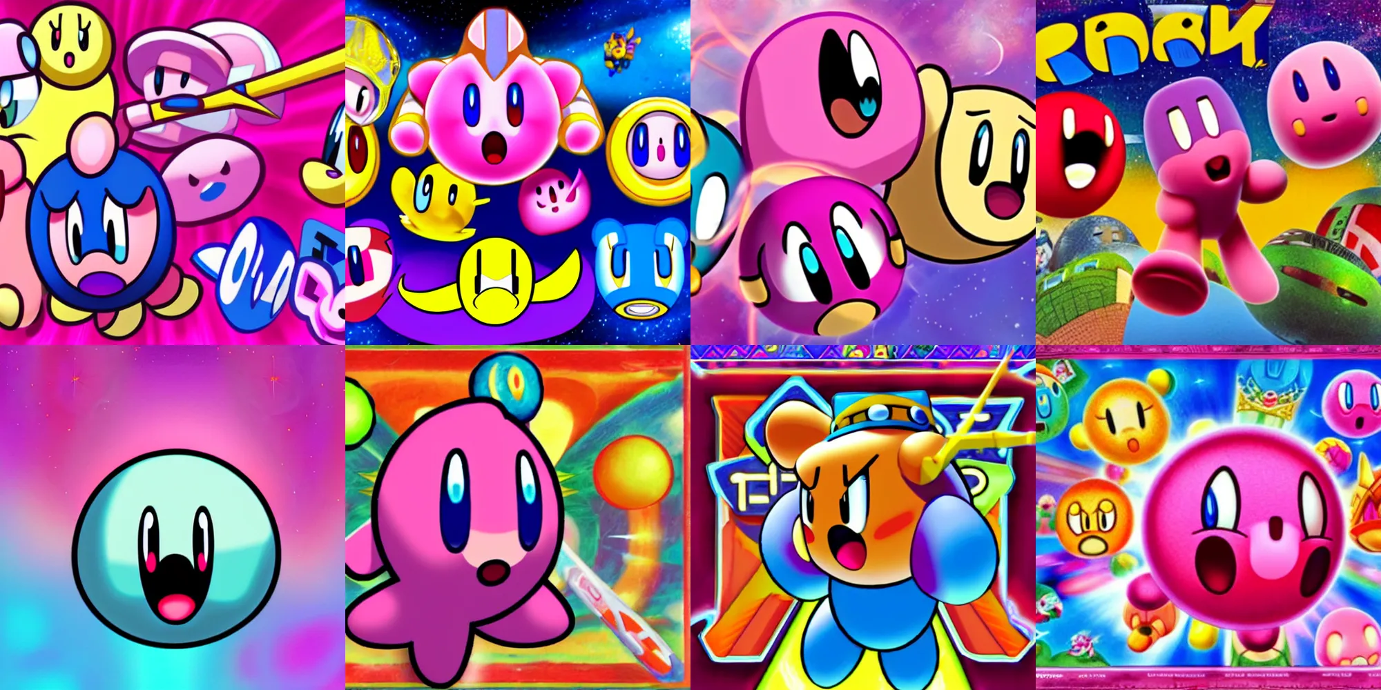 Prompt: kirby