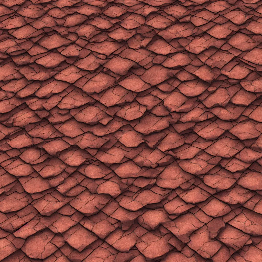 seamless tileable texture of old cracked terracotta, Stable Diffusion