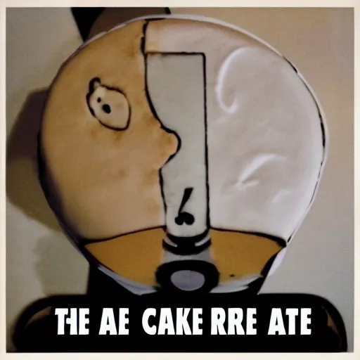 Image similar to the cake is a lie