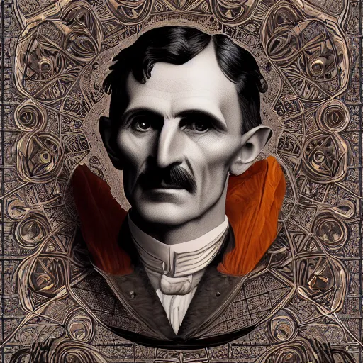 Image similar to Nikola Tesla in the fall guys, intricate detailed, ornate, behance, artstation, unreal render, unreal engine 5, octane