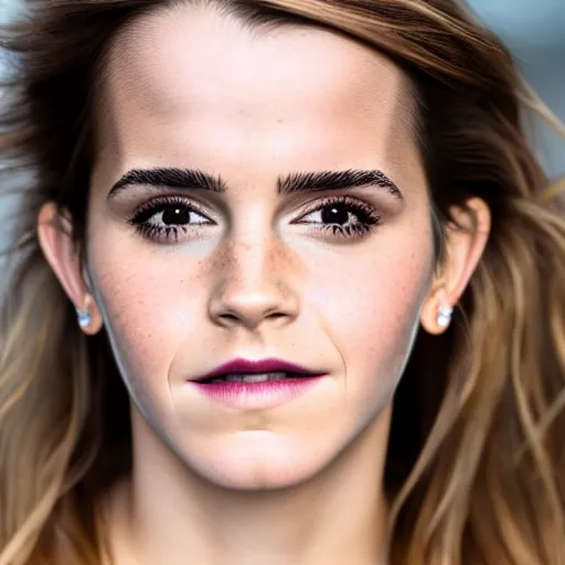 Image similar to portrait of emma watson, xf iq 4, f / 1. 4, iso 2 0 0, 1 / 1 6 0 s, 8 k, sense of depth, in - frame