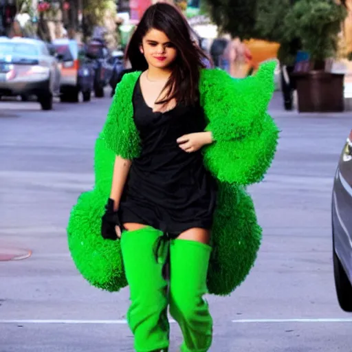 Image similar to selena gomez as celery