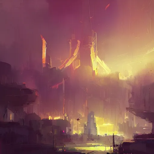 Prompt: radiant citadel, by ismail inceoglu