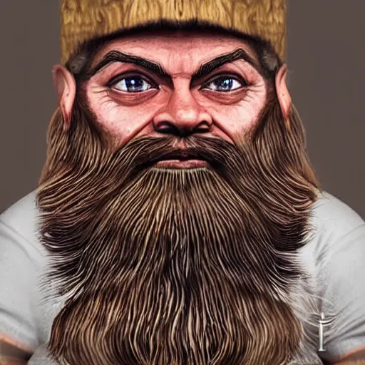 Image similar to bearded dwarf