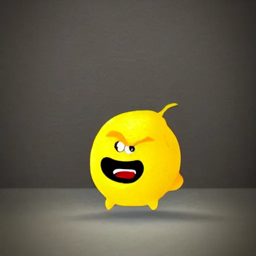 Image similar to an angry lemon