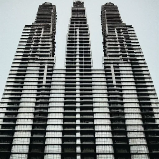 Prompt: “minimal skyscraper photography,symmetrical, various subjects, cinestill 800t, in the style of William eggleston”