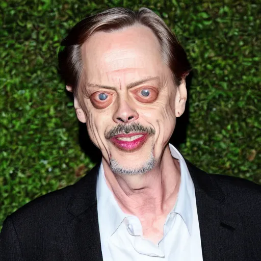 Image similar to steve buscemi made of gouda cheese