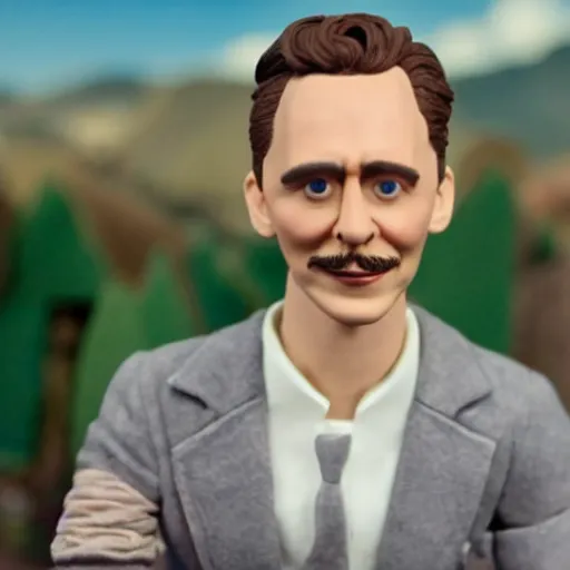 Image similar to tom hiddleston claymation