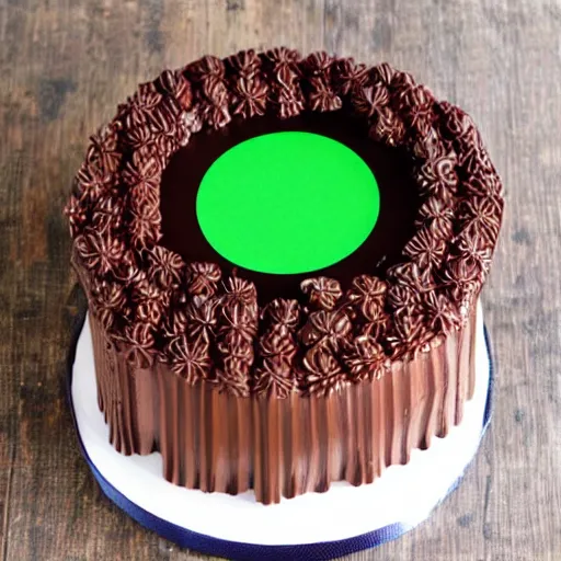 Image similar to computer shaped chocolate cake