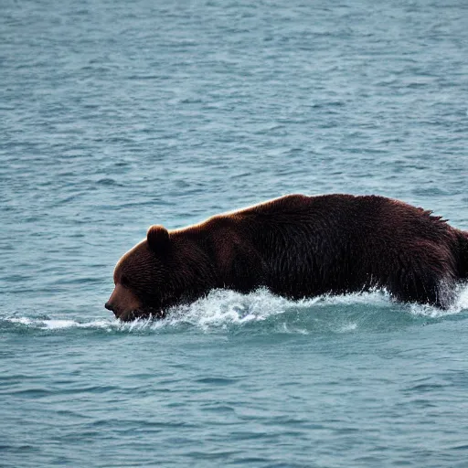 Prompt: bear shark