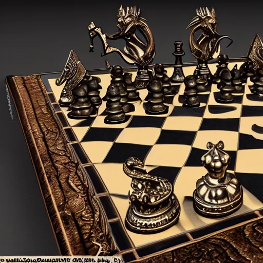 Fantasy Chess game invented by Johan Framhout