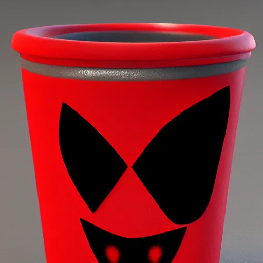 Image similar to the grim reaper with a cup made from deadpool\'s skull which is laughing, 8k, cgsociety