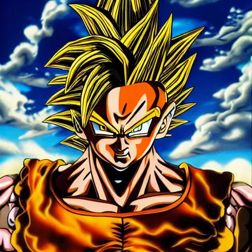 Enjoy HD AI-enhanced Goku drip : r/goodanimemes