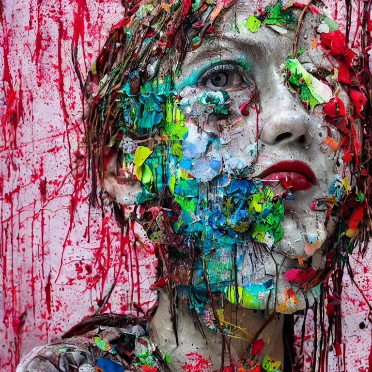 Prompt: photo of young woman by artur bordalo