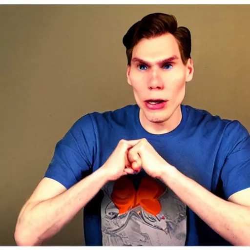 Prompt: jerma is the sus guy