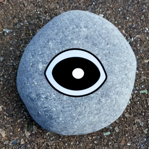 Nothing to see here just an angry rock with giant googly eyes and duct tape  eyebrows move along — Steemit