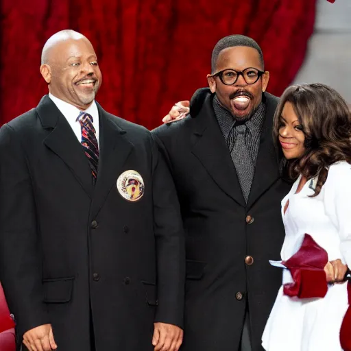 Prompt: martin lawrence presidential inauguration