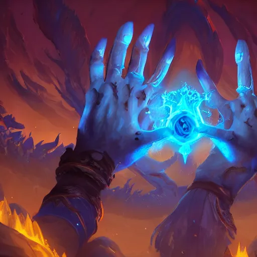 Prompt: glowing hands with fingers floating in the air, hands, fingers, fingers, fingers, fingers, fingers, hands, hands, hands, hands, glowing fingers, blue theme, bright art masterpiece artstation. 8 k, sharp high quality artwork in style of jose daniel cabrera pena and greg rutkowski, concept art by tooth wu, blizzard warcraft artwork, hearthstone card game artwork, human anatomy