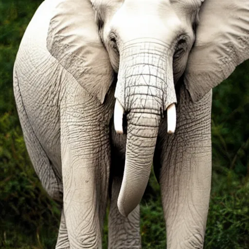 Image similar to albino elephant