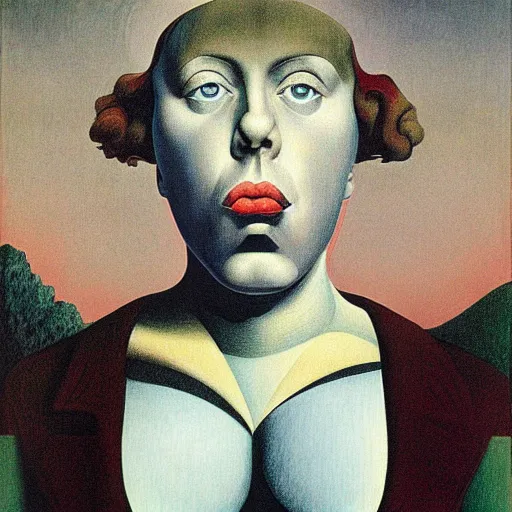 Image similar to figurative avant garde post - morden monumental dynamic portrait by magritte and hogarth, inspired by william blake and gaugin, illusion surreal art, highly conceptual figurative art, intricate detailed illustration, controversial poster art, polish poster art, geometrical drawings, no blur