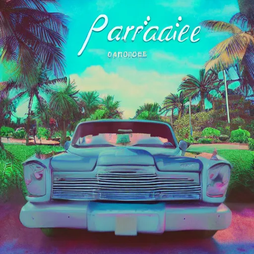 Image similar to paradise city cinematic very soft colors detailed