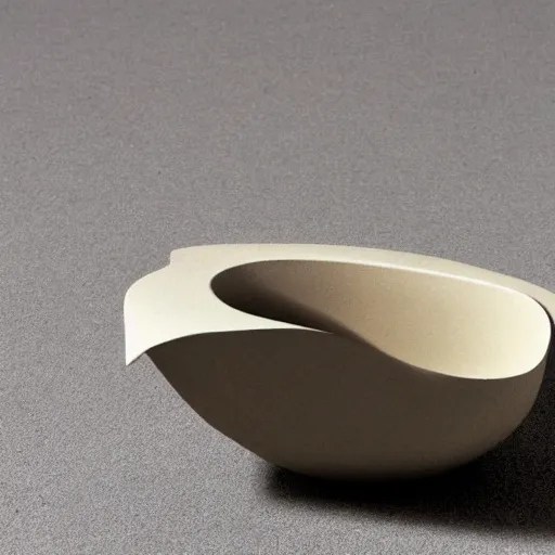 Prompt: an ashtray designed by isamu noguchi