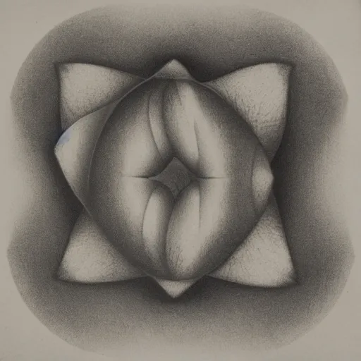 Image similar to Flower, M. C. Escher mezzotint