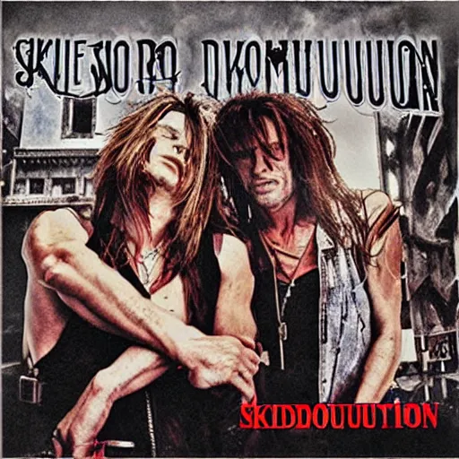 Image similar to skid row revolution per minute album cover